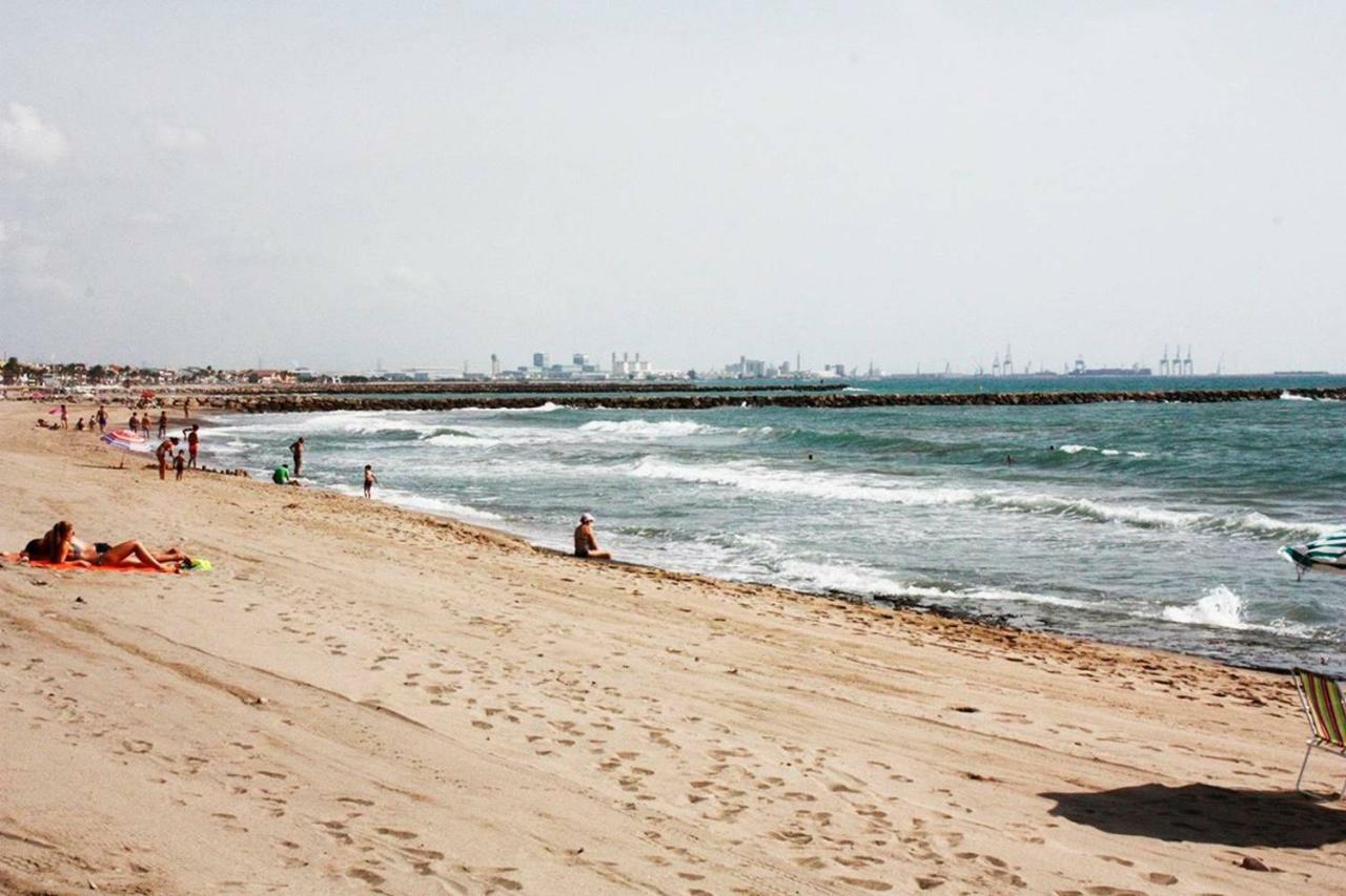 Apartamento Junto Al Mar Los Marineros Con Acceso Independiente Por Terraza Puzol Buitenkant foto